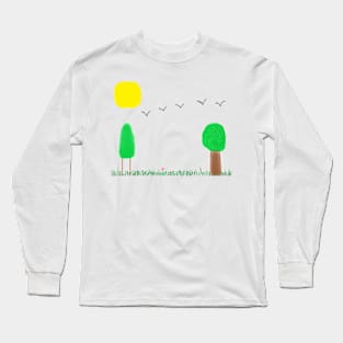 Beautiful landscape Long Sleeve T-Shirt